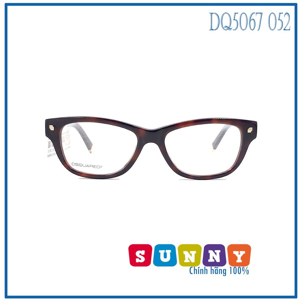 Kính cận DSquared2 DQ5067 - bảo hành vĩnh viễn, sp chính hãng 100%