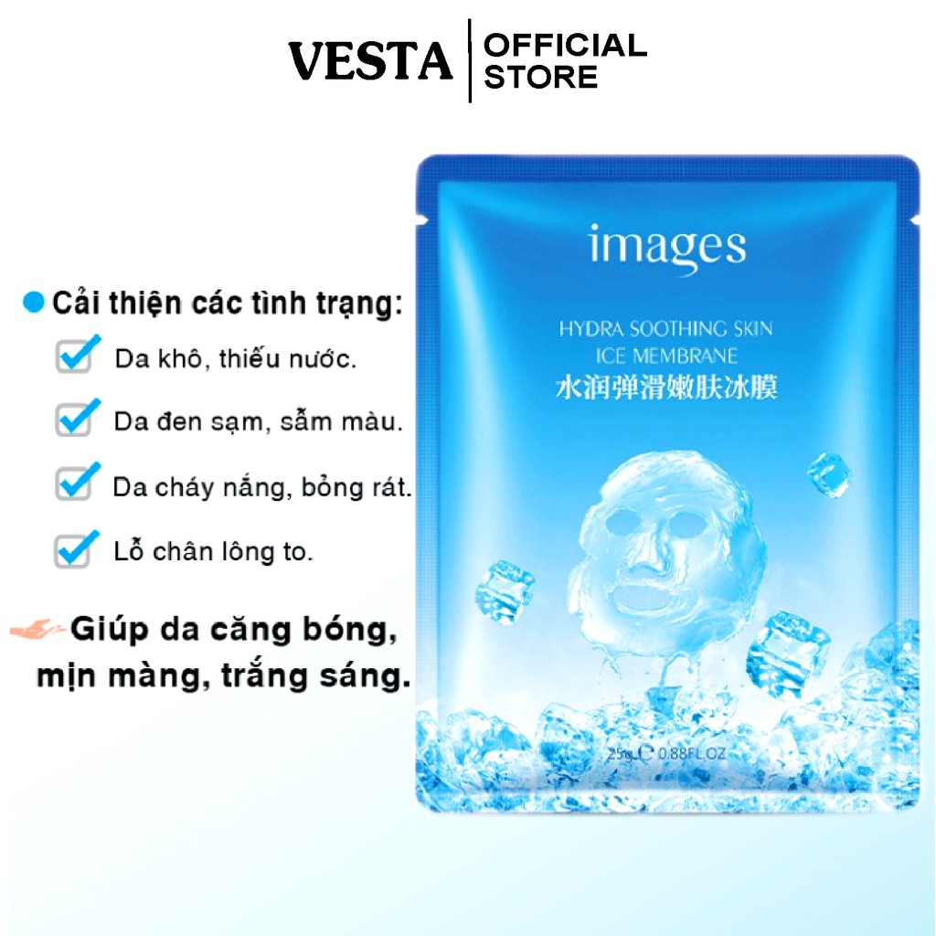 Mặt nạ giấy đá băng - mask cấp ẩm dưỡng trắng da Images | BigBuy360 - bigbuy360.vn