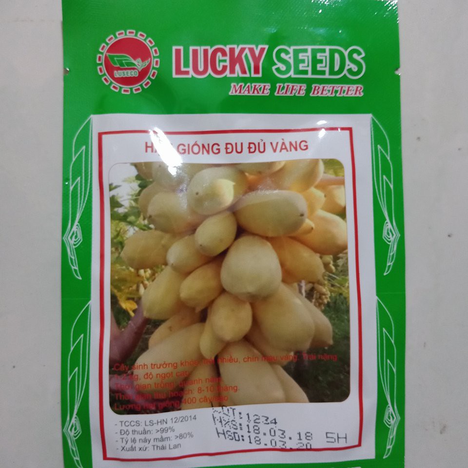 Cung Cấp -71K COMBO HẠT GIỐNG RAU CỦ QUẢ NGON NGỌT LUCKY SEEDS hạt đẹp