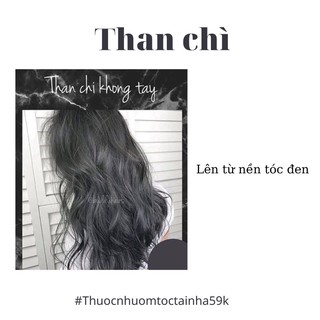 Thuốc Nhuộm tóc Màu than chì