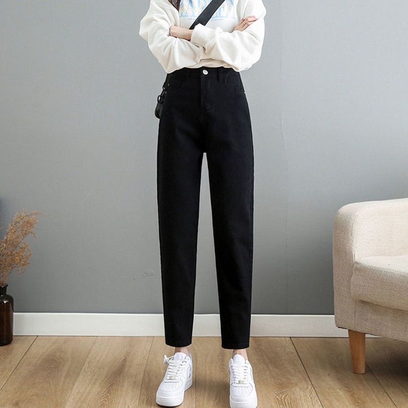 Quần jeans nữ dáng baggy hàng Quảng Châu mới 2022 (mã #801)