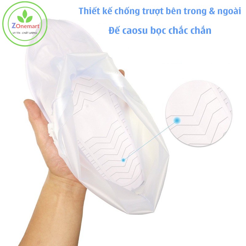 Ủng bọc giày chống nước đi mưa không bị ướt trơn trượt B006