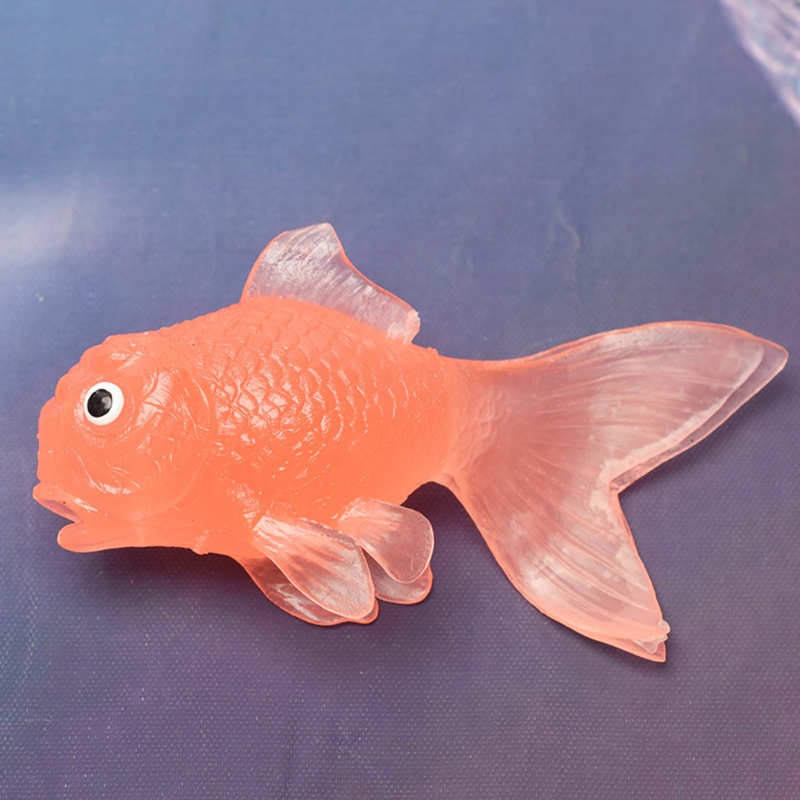 Set 10 Cá Vàng Cao Su Đồ Chơi Cho Bé