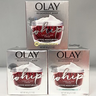 Kem Dưỡng Chống Lão Hóa Tái Tạo và Phục Hồi Olay Regenerist Whip Active Moisturizer 48g