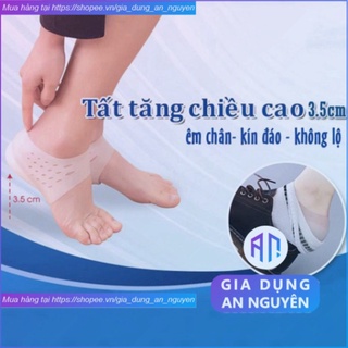 Tất tăng chiều cao, vớ độn tăng chiều cao silicon miếng lót giày cho nam nữ -GDAN