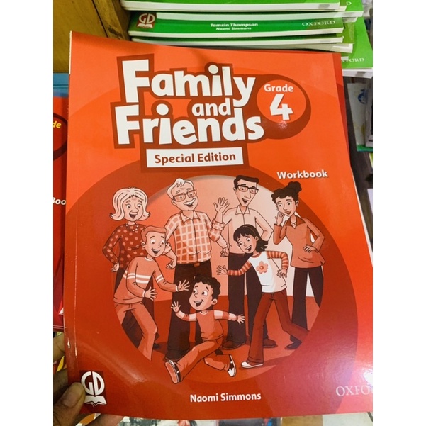 Tiếng Anh Family and Friends Lớp 4 (gồm bìa bao)