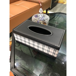 Hộp đựng khăn giấy Da Cao Cấp (Cỡ lớn)