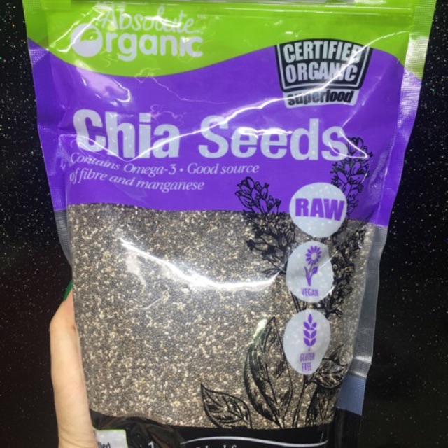Hạt Chia Organic của Úc - mẫu mới