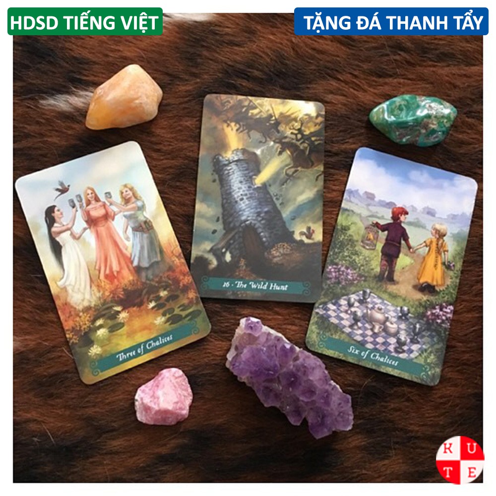 Bài Tarot The Green Witch 78 Lá Bài C42