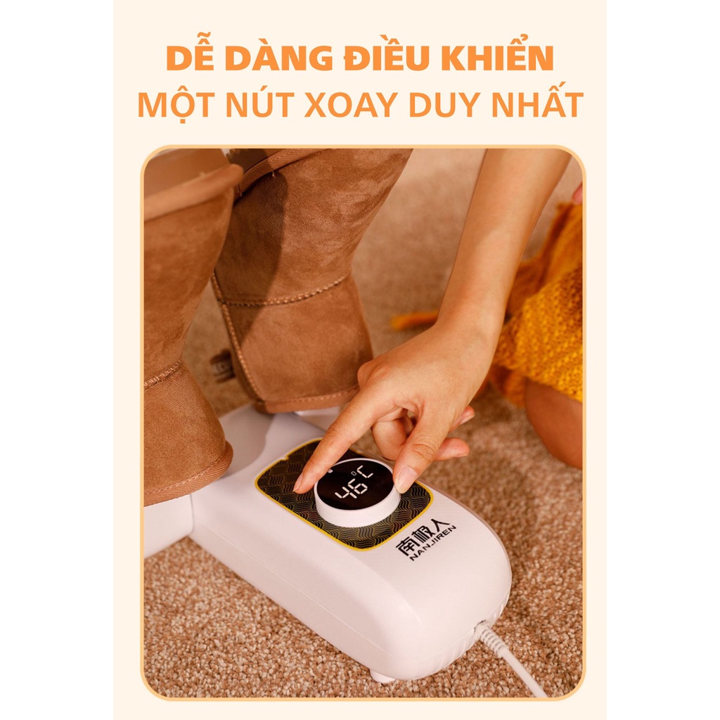 Máy sấy giày máy làm khô giày tất khử mùi hôi hiệu quả hàng chĩnh hãng