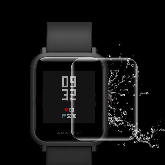 Mijobs Miếng dán cao cấp 3 lớp cho Đồng hồ Amazfit Bip Bit Pace / Xiaomi Amazfit Youth Version HUAMI