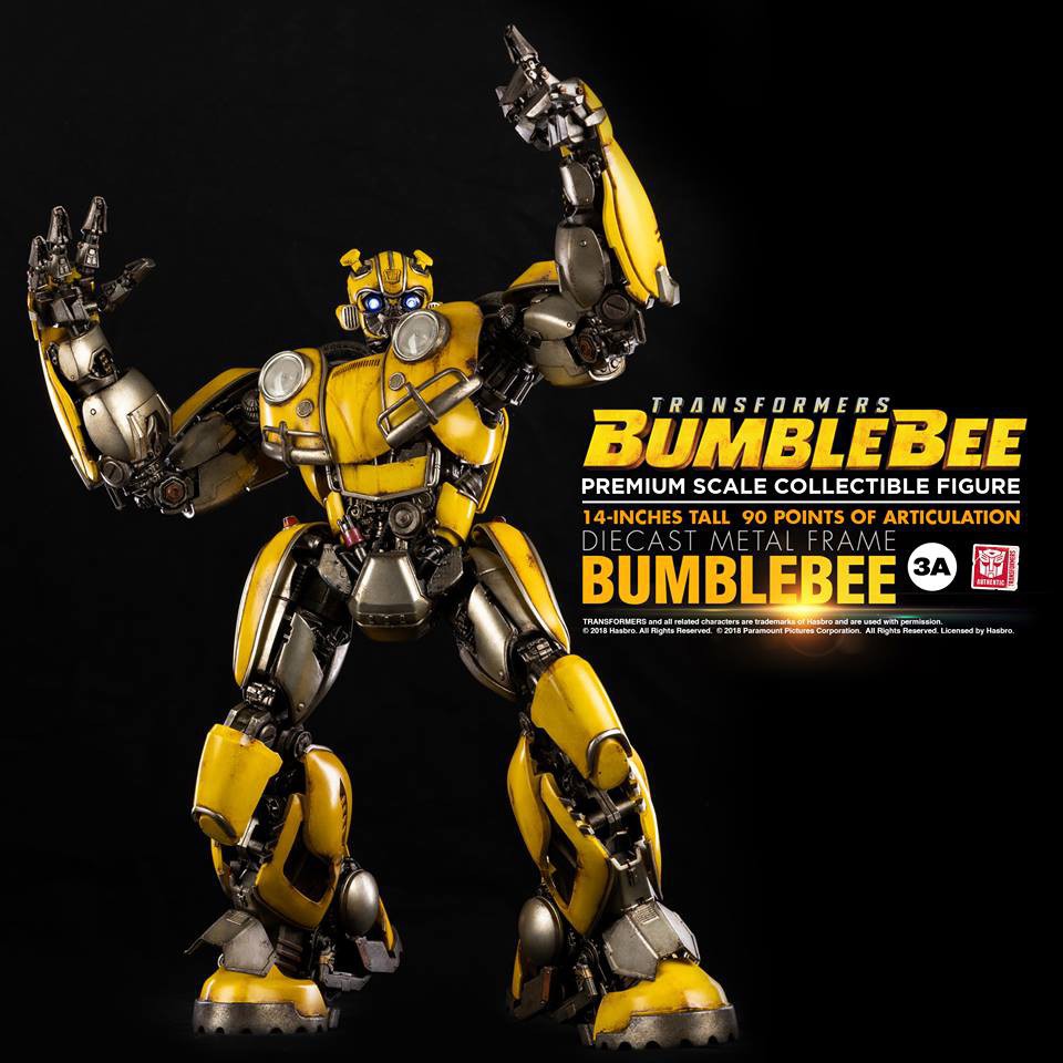 Mô Hình Threezero Transformers Bumblebee: Bumblebee Premium Scale