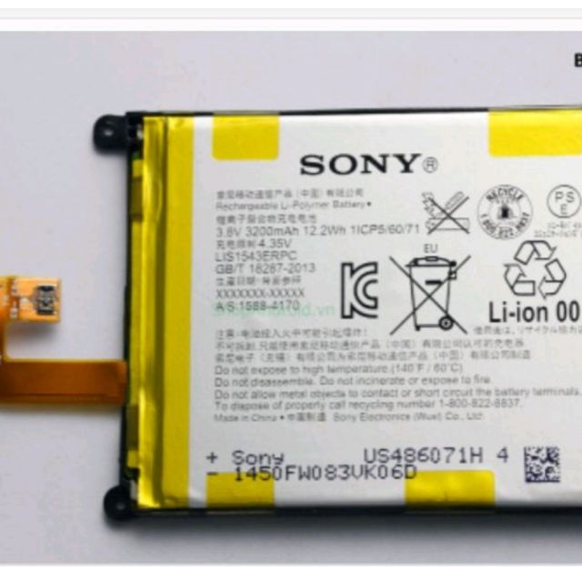 Pin thay cho sony z L36H