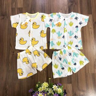 Combo 5 bộ cotton giấy cho bé yêu