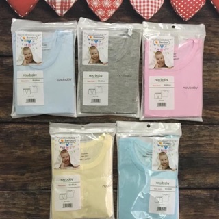 Bộ Noubaby cộc tay 100% sợi tre