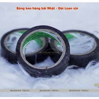 Băng keo điện Nhật, cam kết không chảy keo, dai, lõi giấy mỏng