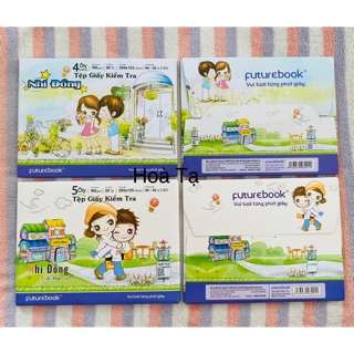 Tệp giấy kiểm tra 4 ô ly và 5 ô ly