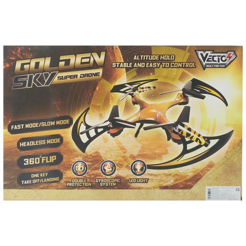 Đồ Chơi Siêu Drone Chiến Binh Bầu Trời - VECTO VTA26