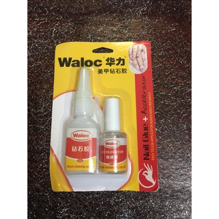 KEO WALOC ( dán móng + gắn đá)