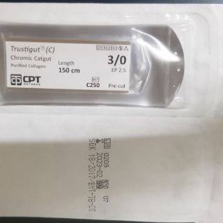 Chỉ CPT TRUSTIGUT C 3.0 (CHROMIC CATGUT)