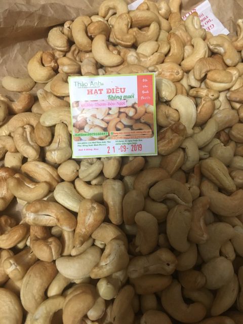 Hạt điều sạch vỏ rang không muối ngon mê ly. | BigBuy360 - bigbuy360.vn