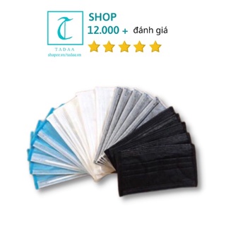 Hộp 50 chiếc khẩu trang y tế 4 lớp kháng khuẩn nhiều màu
