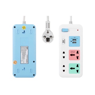 Ổ cắm điện 2 USB 4 lỗ 3m COMET CES4223