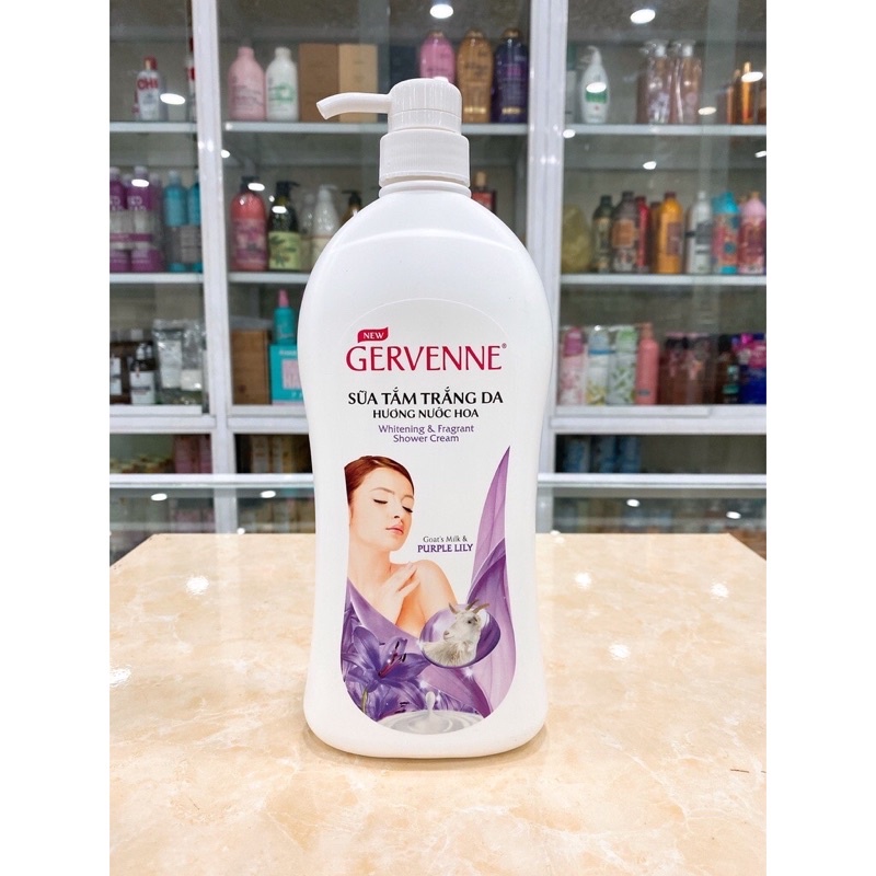 Sữa Tắm Gervenne Hương Nước Hoa Dưỡng Da Sáng Mịn Chính Hãng Công Ty