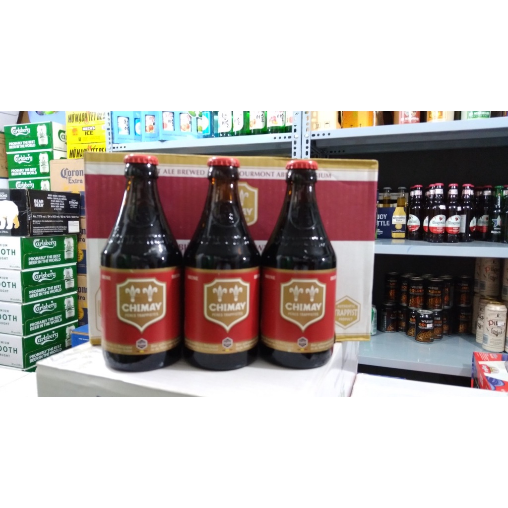 Bia Chimay đỏ 7%_330ml_12chai