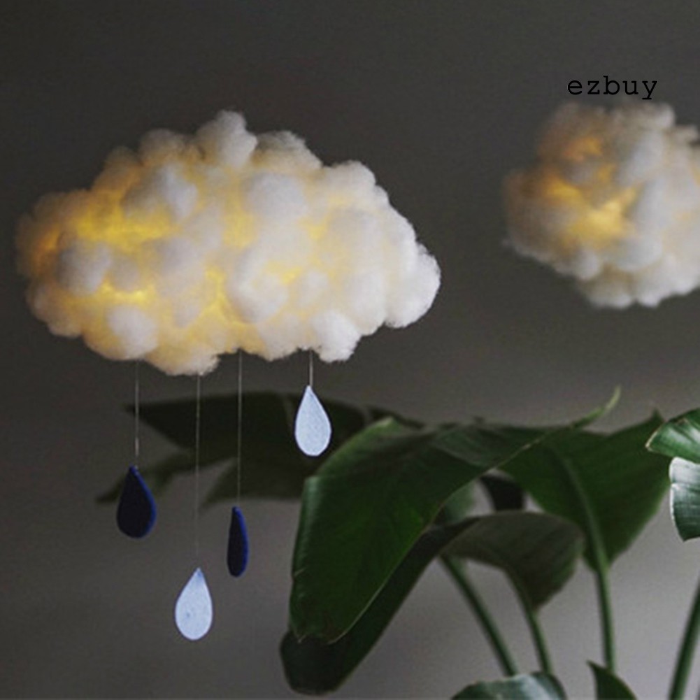 Bộ Phụ Kiện Làm Đèn Ngủ Led Hình Đám Mây Thủ Công Ezc1