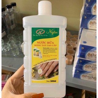 Aceton nước rửa móng tay ( chai 0,5 L )