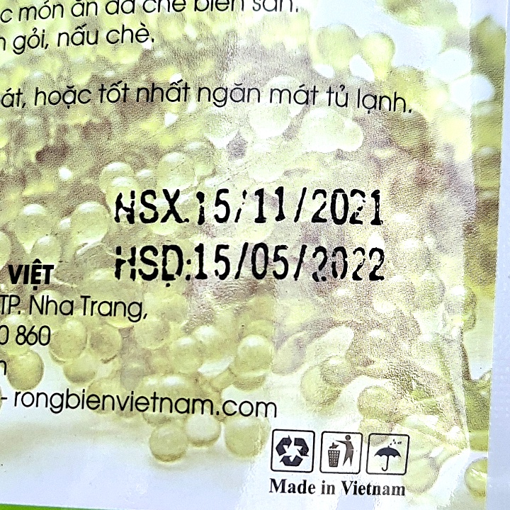 Rong nho tách nước Sea Việt gói 100g