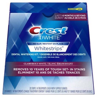 Combo 5 Miếng dán trắng răng Crest White USA