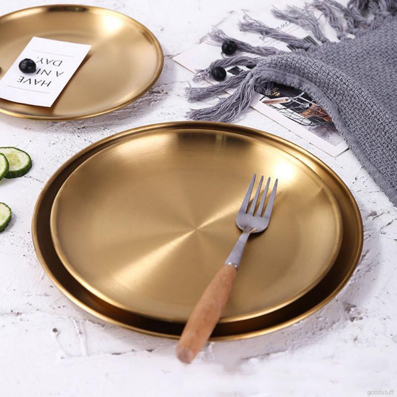 Khay Đựng Đồ Ăn Bằng Thép Không Gỉ Chất Lượng Cao