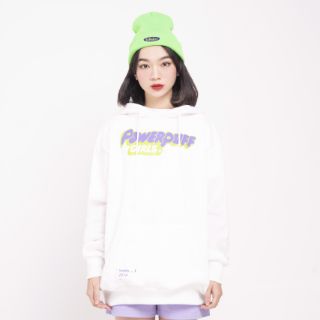 Áo POWERPUFF HOODIE (trắng)freesize