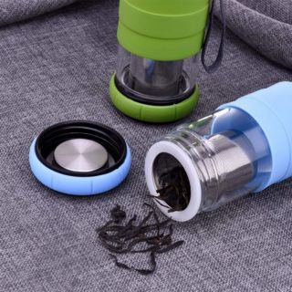 Bình nước 420ml có bộ lọc trà