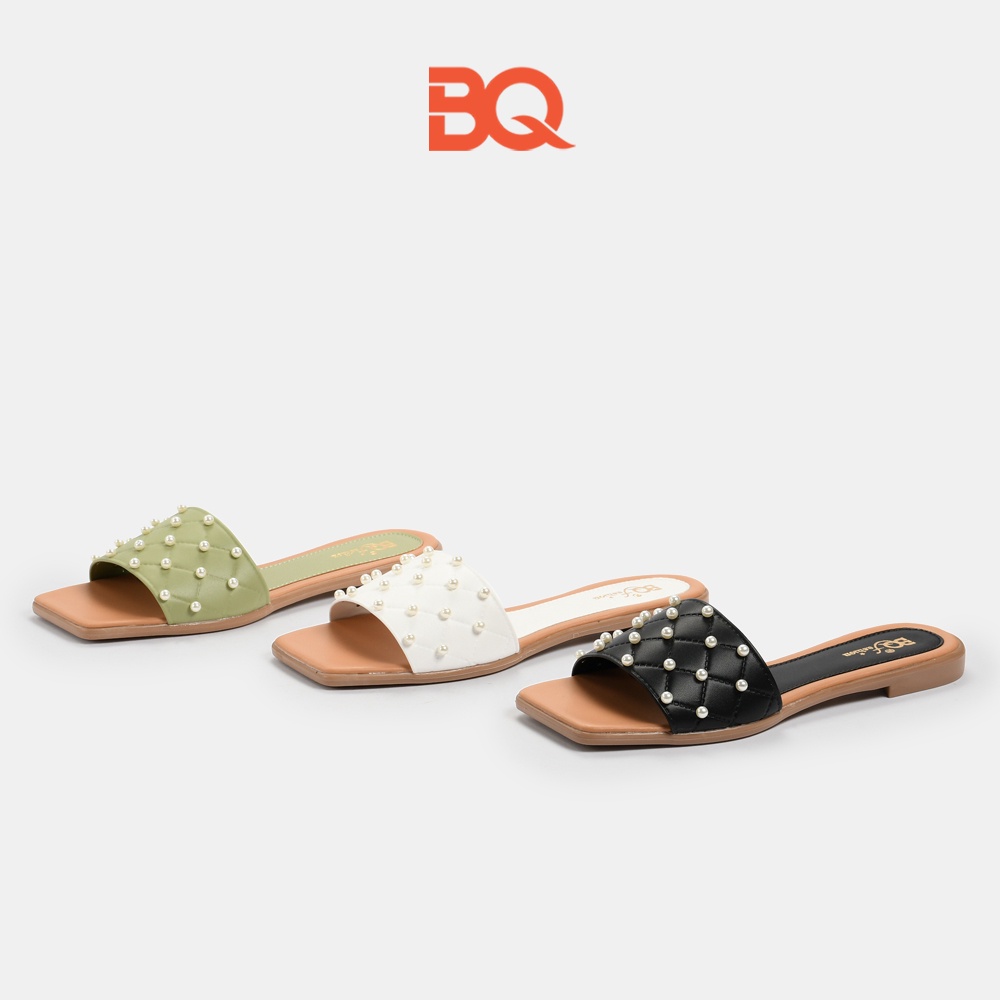 Dép lê nữ đế bệt quai ngang thời trang BQ D 0257
