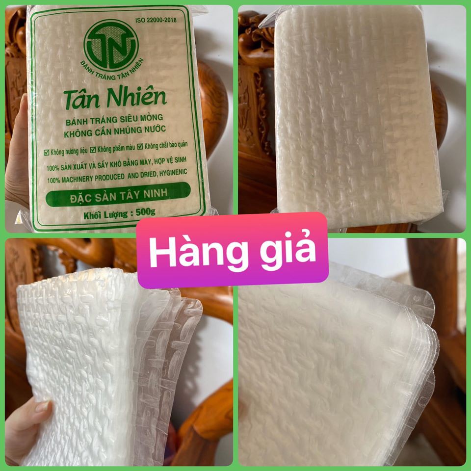 Bánh tráng Tân Nhiên 470G - Bánh tráng siêu mỏng - Đặc sản Tây Ninh