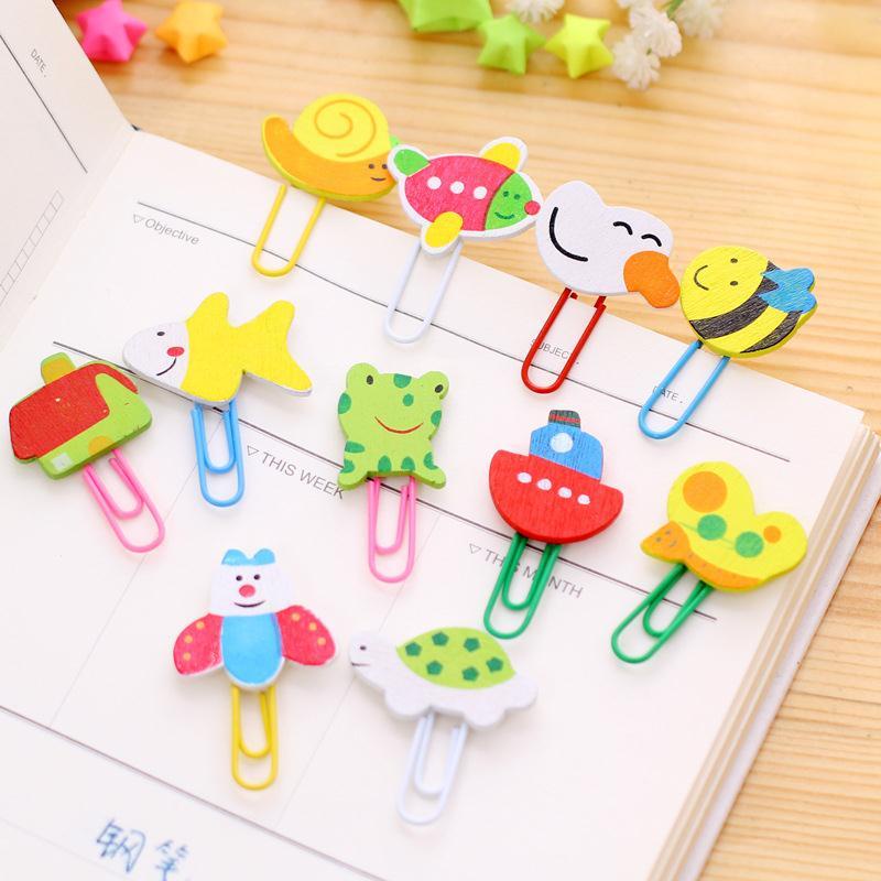 1 Chiếc Kẹp Giấy Văn Phòng Phẩm Hoạt Hình Dễ Thương