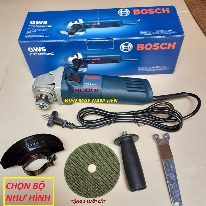 Máy mài, máy cắt BOSCH GWS 6-100 có điều chỉnh tốc độ