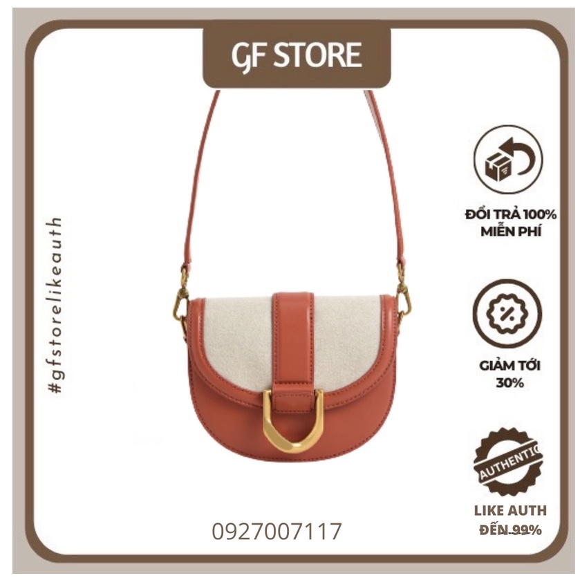 Túi CNK Mini Gabine Saddle Bag SIZE 18CM