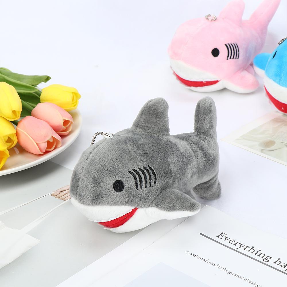 Thú Nhồi Bông Hình Cá Mập Hoạt Hình 10CM / 18CM
