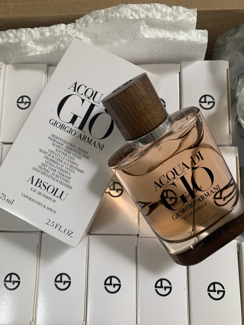 Nước hoa nam tester acqua di gio absolu edp 75ml (như hình) | BigBuy360 - bigbuy360.vn