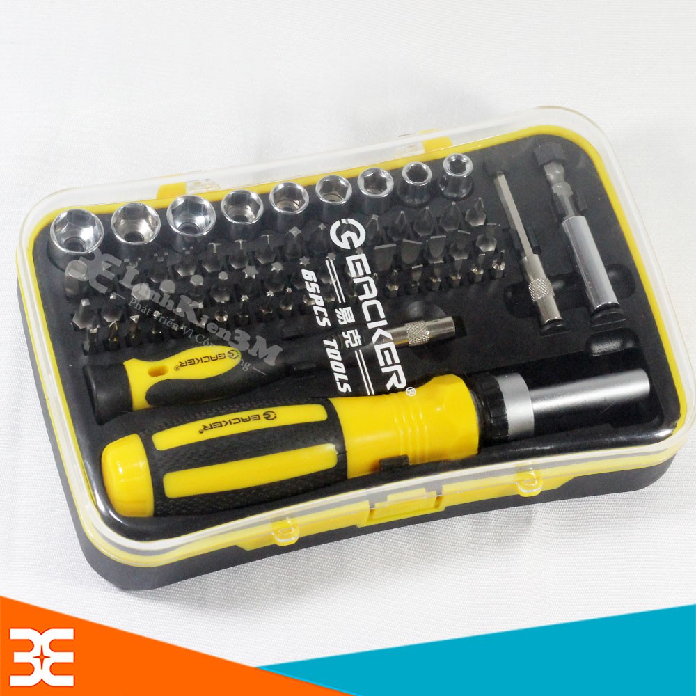 BỘ TUA VÍT EACKER 65 CHI TIẾT