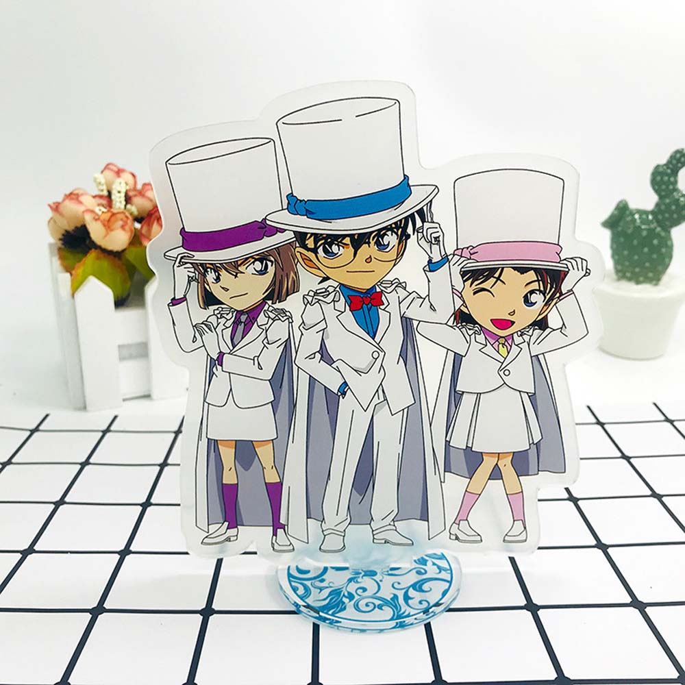 Mô Hình Nhân Vật Anime Thám Tử Lừng Danh Conan Bằng Acrylic Hai Mặt Thời Trang