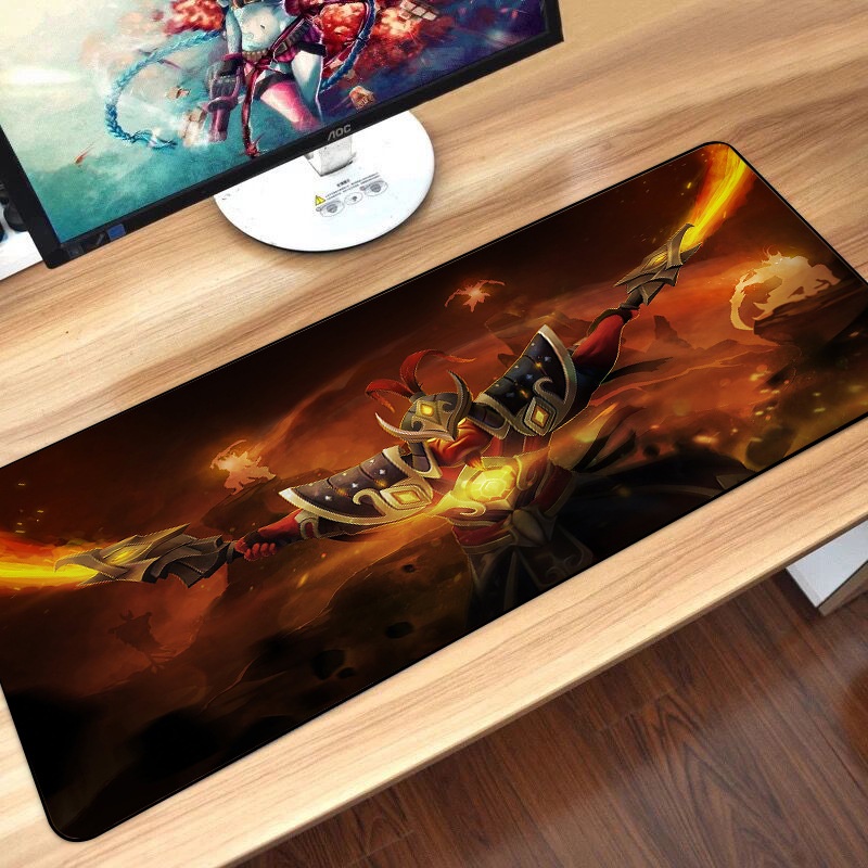 Tấm Lót Chuột Kích Thước 60x30cm in Họa Tiết DOTA 6 Giờ Độc Đáo Cho Văn Phòng