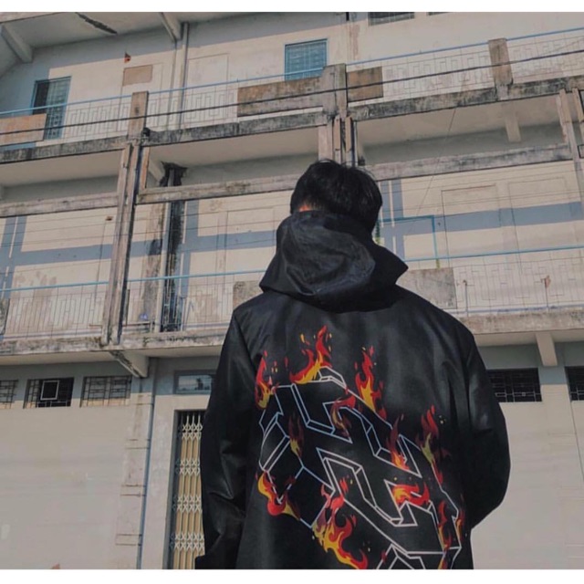 ⭕️Áo Khoác Dù Jacket Fire