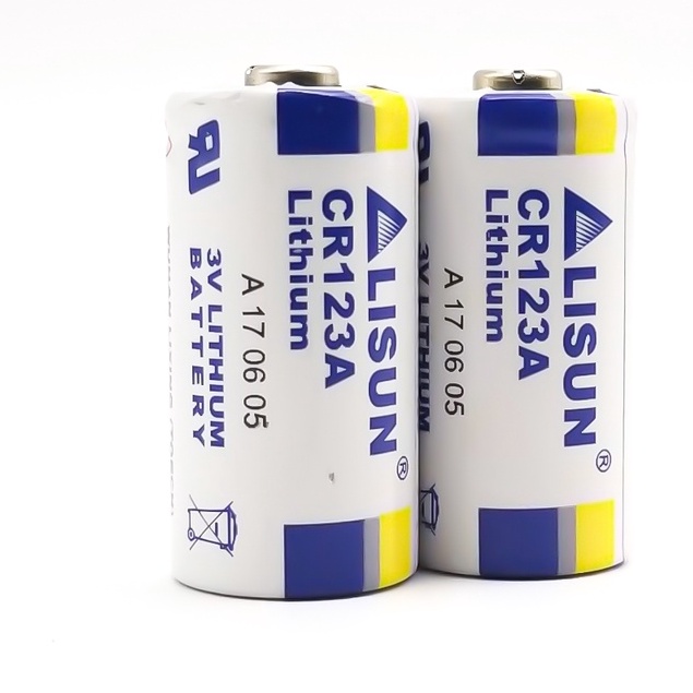 Cặp Pin Máy Ảnh FILM OLYMPUS MJU CR123 CR123A MouserVN