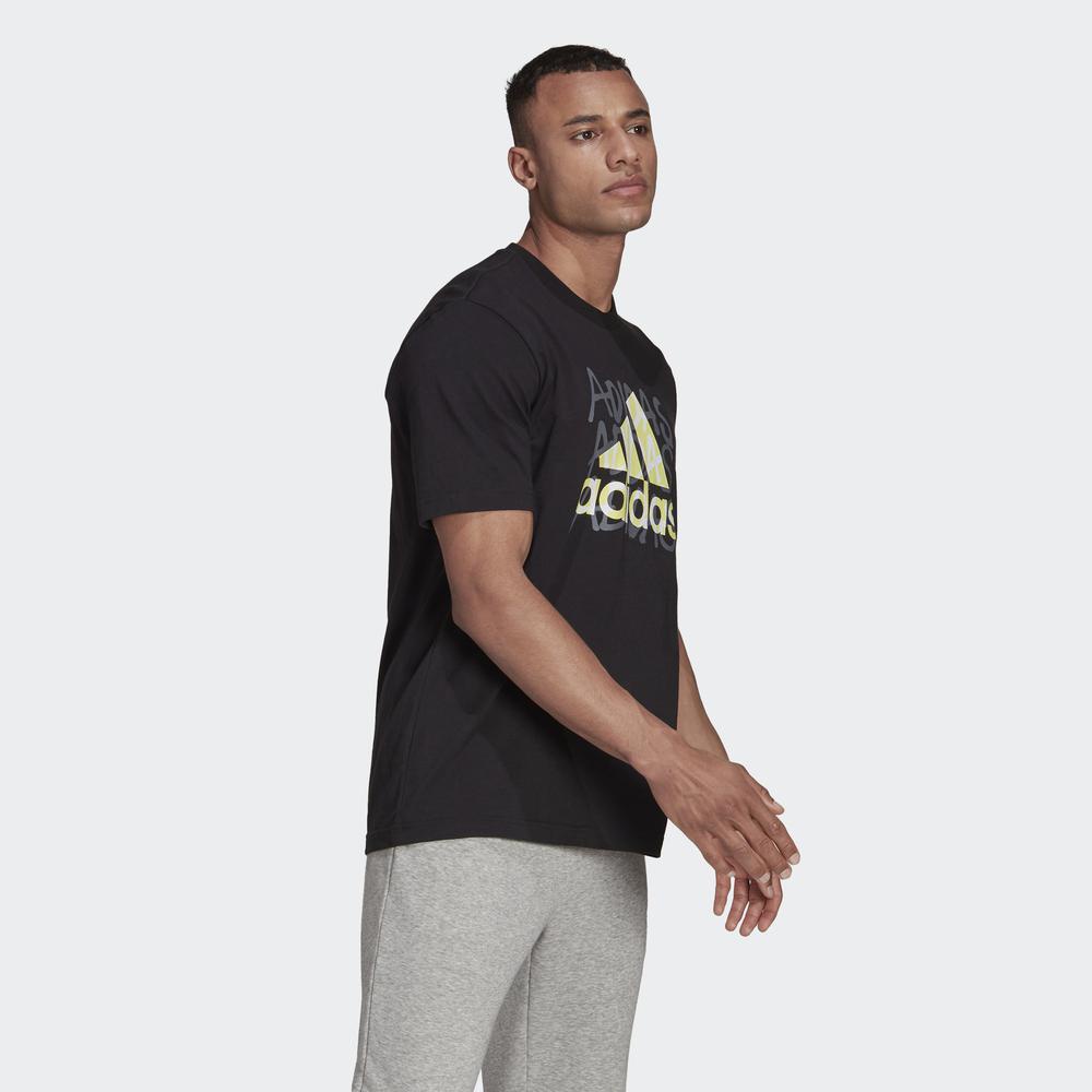 [Mã WABRD12 giảm 150K đơn 1 Triệu] adidas Nam Overspray Graphic Tee Màu đen GS6318 | BigBuy360 - bigbuy360.vn