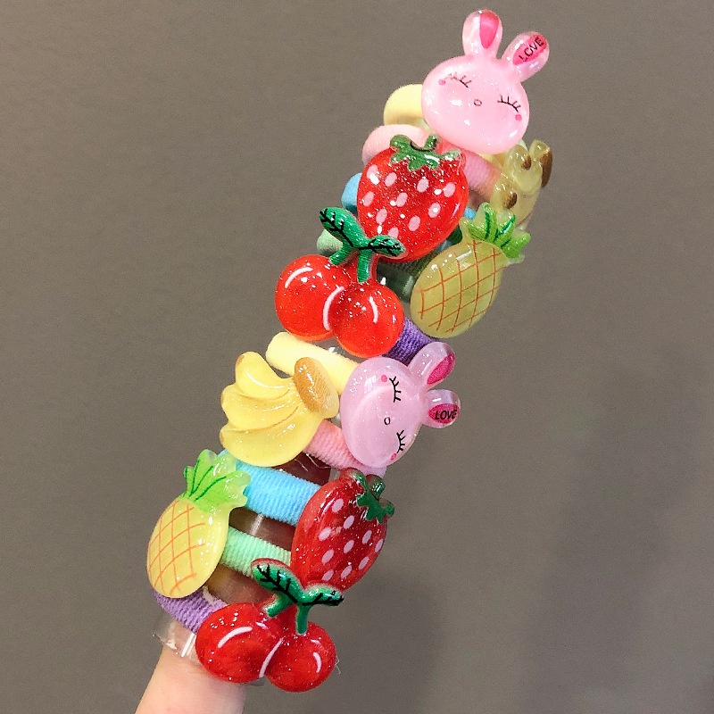 Dây Cột Tóc Hoạt Hình Dễ Thương Cho Bé Gái